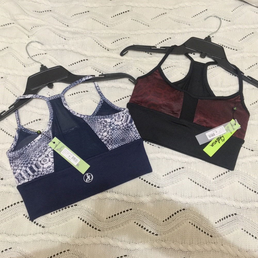 NWT TWO SAM EDELMAN SPORTS BRA!